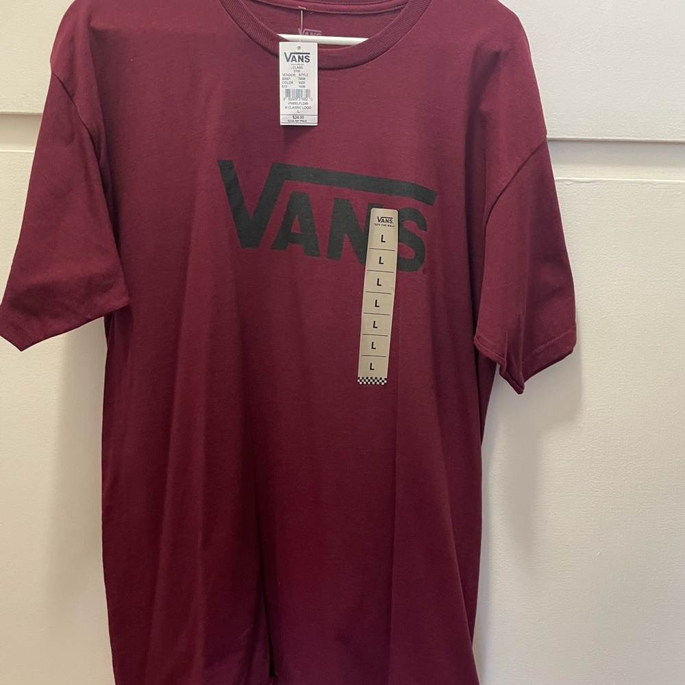 Vans classic logo t-shirt (large)